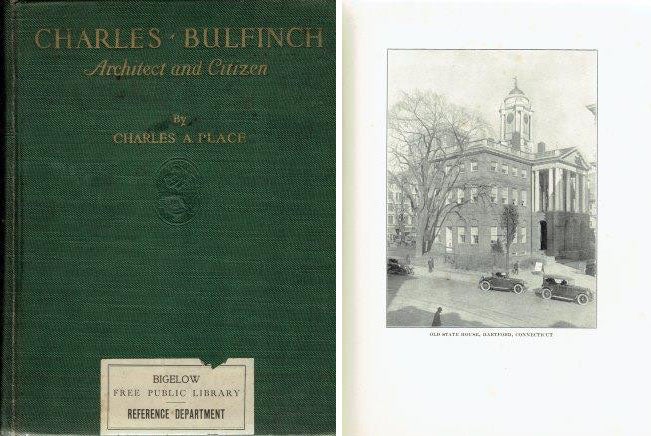 Item #10778 Charles Bulfinch Architect and Citizen. Architectural History, Charles Place.