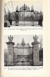 Item #10928 Decorative Wrought Ironwork in Great Britain. Wrought Iron, Raymond Lister