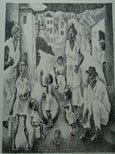 Item #10946 Catfish Row (original lithograph). Americana, George Biddle
