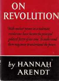 Item #1201 On Revolution. German Philosophy, Hannah Arendt