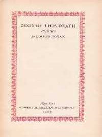 Item #1220 Body of This Death. Poetry, Louise Bogan
