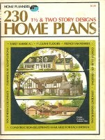 Item #13008 230 Home Plans: 1 1/2 and Two Story Designs. Pattern Book, Richard B. Pollman