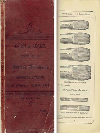 Item #13206 Descriptive Catalog - Frost & Adams, Importers of Artists' Materials, Draughting...