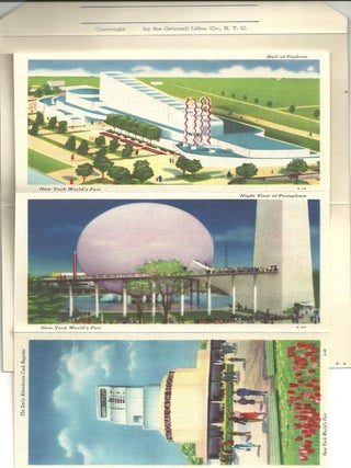 2 New York World's Fair 1939 Official Postcard Sets.