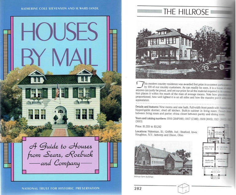 Item #14796 Houses By Mail: A Guide to Houses from Sears, Roebuck and Company. Architectural History, Katherine Cole Stevenson, H. Ward Jandl.