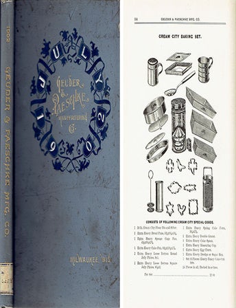 Item #14822 Illustrated Catalog of Goods, July 1902. Housewares, Geuder, Paeschke.