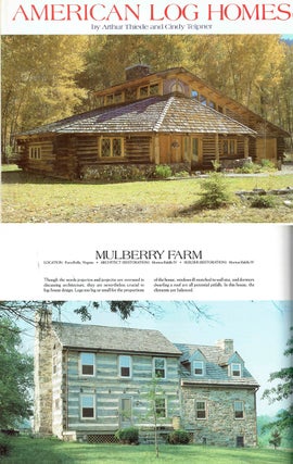 Item #15758 American Log Homes. Building as Envelope, Arthur Thiede, Cindy Teipner