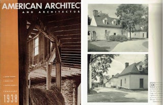 Item #16339 American Architect and Architecture; February 1938. Architecture, Kenneth Kingsley...