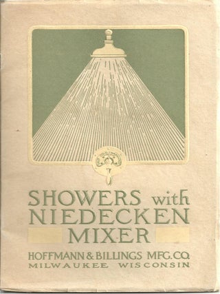 Item #16601 Showers with Niedecken Mixer; Bulletin No. 5. Plumbing, Hoffmann, Billings Mfg. Co