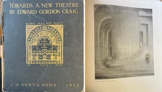Item #17578 Towards a New Theatre, Forty Designs for Stage Scenes with Critical Notes by the...