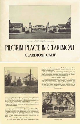 Item #17580 Pilgrim Place In Claremont, California; Homes for Retired Misssionaries, Ministers...