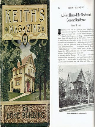 Item #17651 Keith's Magazine on Home Building 8 Issues, ; May, August, September, October,...