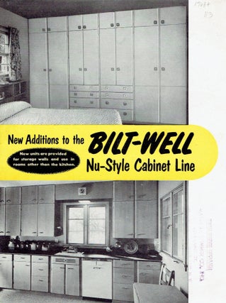 Item #17684 New Additions to the Bilt-Well Nu-Style Cabinet Line & Planning Sheet for Nu-Style...