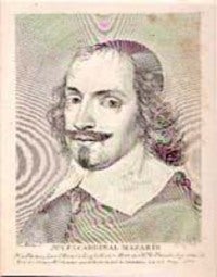 Item #1781 Jules Cardinal Mazarin (1602 - 1661). Mellan, G. Mellan