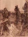 Item #1787 Rural Scene. Overbeck, Fritz Overbeck
