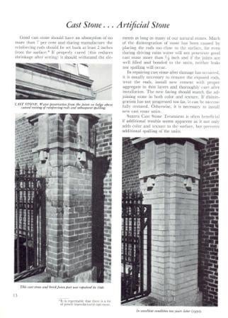 Item #17905 30 Years Repairing New England Masonry. Masonry, Stanley Newman.