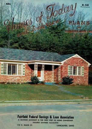 Item #18035 Homes of Today and Tomorrow, B-58. Pattern Book, Standard Homes Company