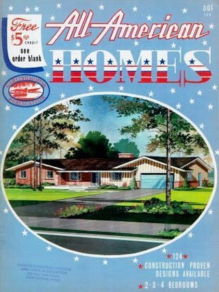 Item #18036 Garlinghouse, All American Homes, 124 Construction Proven Designs...2,3,4 Bedrooms....