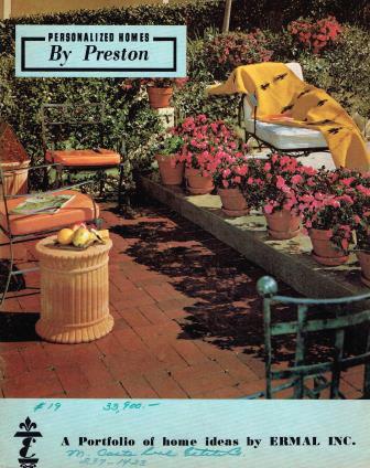 Item #18047 Personalized Homes by Preston, A Portfolio of home ideas by Ermal Inc. Building as Envelope, Builder E W. Preston.
