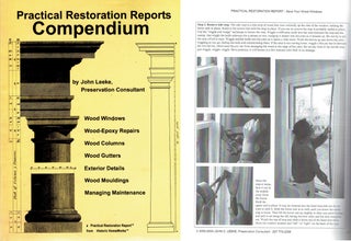 Item #18202 Practical Restoration Reports Compendium: Wood Windows, Wood-Epoxy Repairs Wood...