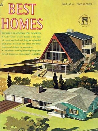 Item #18323 Best Homes, Flexible Planning For Families (Issue No. 41). Pattern Book, Best Homes...