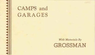 Item #18852 Camps and Garages. Pattern Book, Grossman