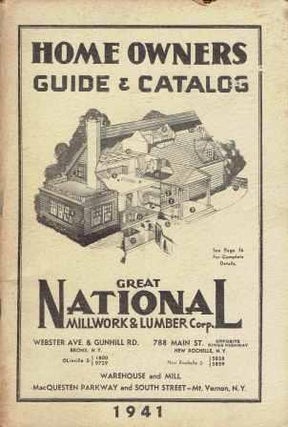 Item #18980 Home Owners Guide & Catalog. Building Materials, Great National Millwork, Lumber Corp