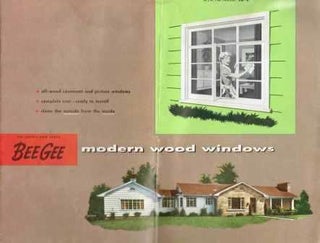 Item #19029 BEE GEE Modern Wood Windows; A.I.A. File No. 16-L. Windows, Brown-Graves Company
