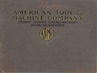 Item #19030 Catalog of Cement Churns, Coating Machines, Doubling Machines and Cloth Measuring...