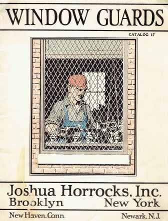 Item #19229 Horrocks Window Guards: Catalog 17; Standard Tool Room Partitions, Folding Gates, Machinery Guards, etc. Windows, Inc Joshua Horrocks.