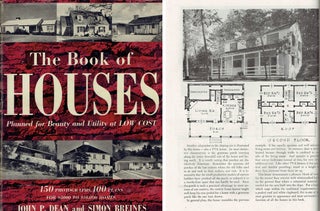 Item #19387 The Book of Houses. Pattern Book, John P. Dean, Simon Breines