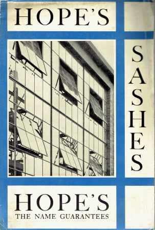 Item #19695 Hope's Sashes; List No. 143. Windows, Henry Hope, Ltd Sons.