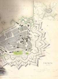 Item #1972 An Atlas of Rare City Maps: Comparative Urban Design, 1830-1842. Design, Melville C. Branch.