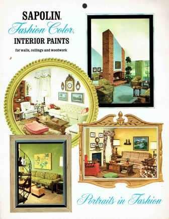 Item #19793 Sapolin Latex House Paint and Sapolin Fashion Color Interior Paints. Paint, Sapolin Paints Inc.