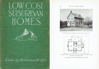 Item #20048 Low Cost Suburban Homes; A Book of Suggestions for the Man with the Moderate Purse....
