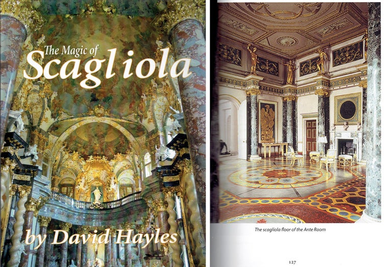 Item #20118 The Magic of Scagliola (Limited edition publication). Plastering, David Hayles.
