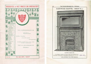 Item #20174 Doors, Blinds, Glazed Sash, Mouldings - Discount Book #125. Millwork, Foster-Munger Co
