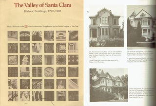 Item #20182 The Valley of Santa Clara: Historic Buildings, 1792-1920. California, Phyllis...