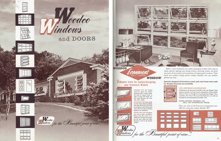 Item #20207 Woodco Windows and Doors ... for the Beautiful point-of-view. Windows, Woodco Products.