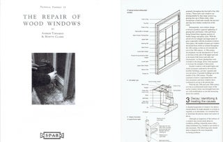 Item #20233 The Repair of Wood Windows; Technical Pamphlet 13. Windows, Andrew Townsend, Clarke...
