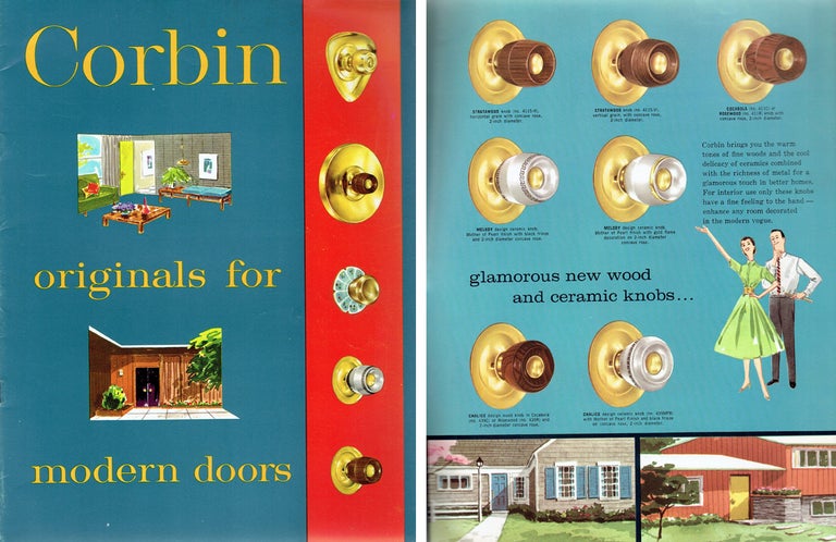 Item #20271 Corbin Originals for Modern Doors. Hardware, P., The American Hardware Corporation F. Corbin Division.