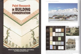 Item #20334 Paint Research in Building Conservation. Paint, Line et. al Bregnhoi