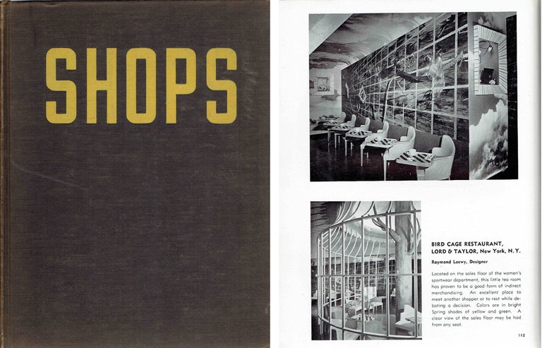 Item #20351 Contemporary Shops in the United States. Architectural History, Emrich Nicholson.
