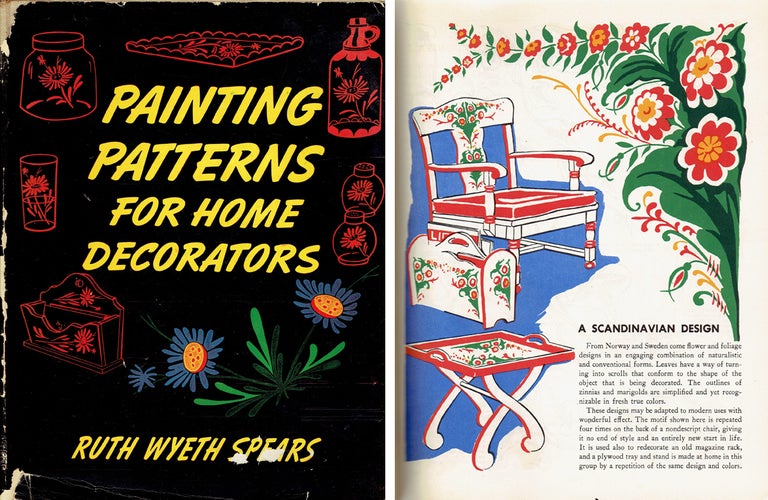 Item #20361 Painting Patterns for Home Decorators. Crafts, Ruth Wyeth Spears.