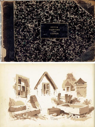 Item #20365 A Course of Sepia Painting. Art, R. P. Leitch