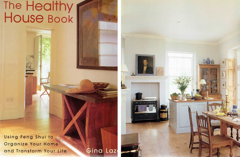 Item #20517 The Healthy House Book; Using Feng Shui to Organize Your Home and Transform Your Life. Home Improvement, Gina Lazenby.