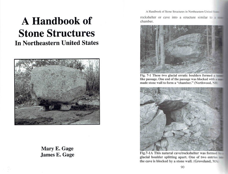 Item #20555 A Handbook of Stone Structures in Northeastern United States. Architectural History, Mary and James Gage.