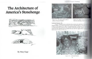 Item #20556 The Architecture of America's Stonehenge. Stone, Mary Gage