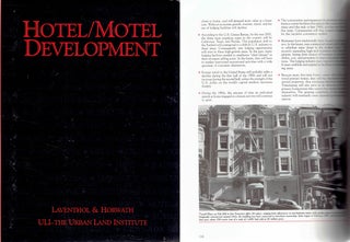 Item #20575 Hotel/Motel Development. Architectural History, David E. et. al Arnold