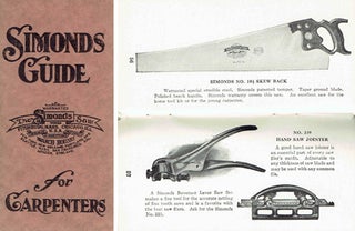 Item #20746 Simonds Guide for Carpenters. Tools, Simonds Saw, Steel Co
